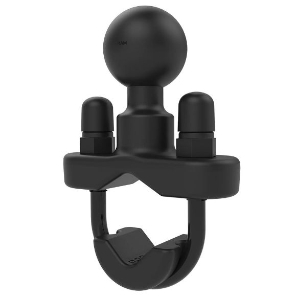 Βάση στήριξης RAM MOUNT HANDLEBAR U-BOLT BASE βάσεις τιμονιού μπάρας RAM-B-231ZU διαμέτρου 12,7-31,75mm