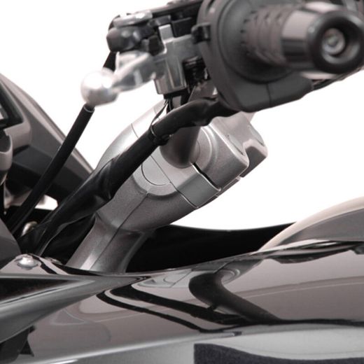 SW-MOTECH LEH.08.039.119/S SILVER apostates timoniou gia KAWASAKI VERSYS 650 2007-2014