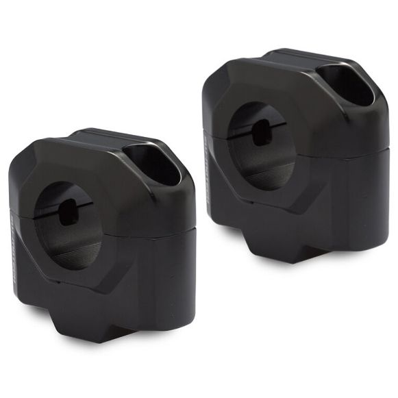SW-MOTECH 30mm BLACK BAR RISERS FOR 28mm BAR