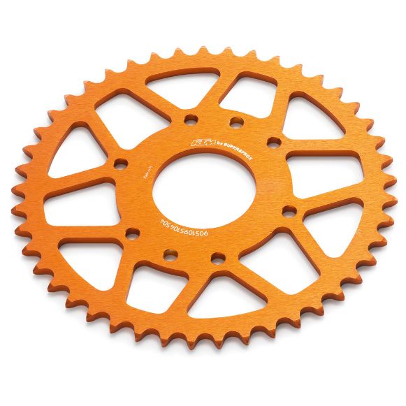 KTM 390 Αλουμινένιο Γρανάζι Πίσω 45 Δόντια Πορτοκαλί