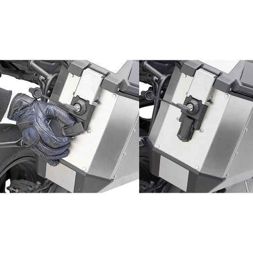 GIVI TREKKER 36 ALASKA Σετ βαλίτσες αλουμινίου χανιά