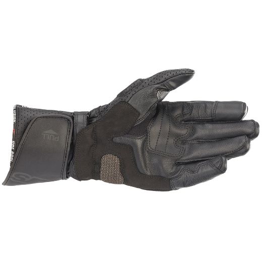 Sport leather gloves Alpinestars SP-8 V3 black chania