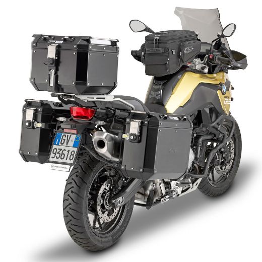GIVI TREKKER OUTBACK 37L BLACK LINE Δεξιά Βαλίτσα Αλουμινίου