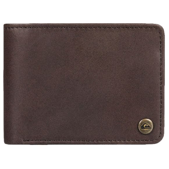 Quiksilver Mac Tri-fold ανδρικά πορτοφόλια Chocolate brown