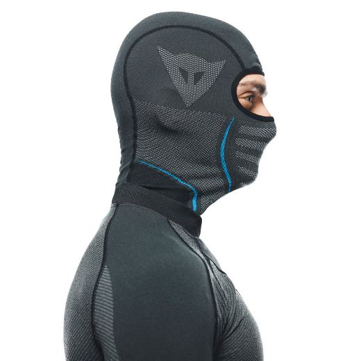 Mid-season motorcycle helmet balaclava Dainese Dry Dryarn black/blue