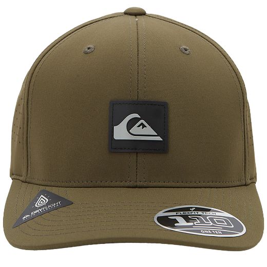 Αντρικά Καπέλα QUIKSILVER ADAPTED FLEXFIT Καπέλο Four Leaf Clover Λαδί