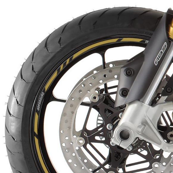 MD ΤΑΙΝΙΕΣ ΤΡΟΧΩΝ APRILIA DORSODURO GOLD/WHITE