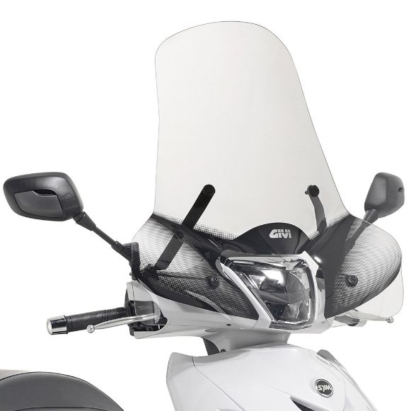 GIVI 7057A ΖΕΛΑΤΙΝΑ SYM / KYMCO / PIAGGIO ΔΙΑΦΑΝΗ