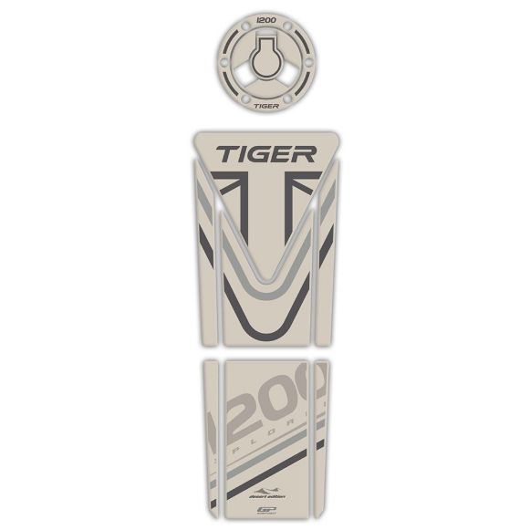 GPK 3D ΑΥΤΟΚΟΛΛΗΤΑ ΡΕΖΕΡΒΟΥΑΡ TRIUMPH TIGER EXPLORER 1200 2014-2016 SAND