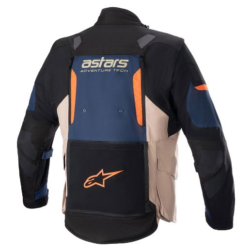 Αντρικά Μπουφάν ALPINESTARS HALO DRYSTAR Μπουφάν μηχανής 4 Εποχών αδιάβροχο μπλε καφέ χακί πορτοκαλί