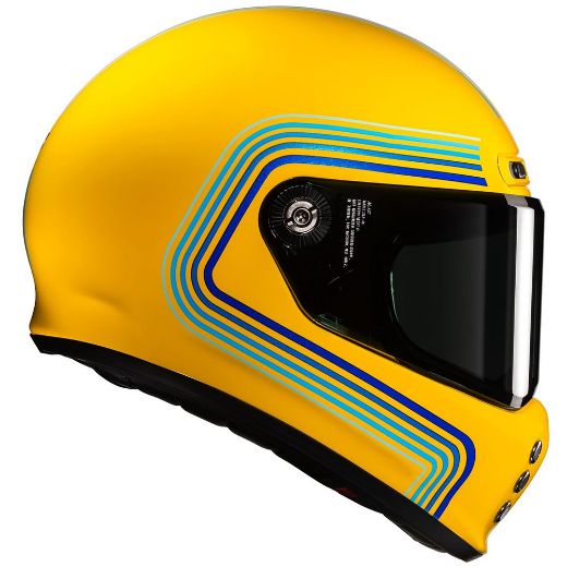 ρετρό full-face κράνη HJC V10 vintage κράνος μηχανής FONI MC3