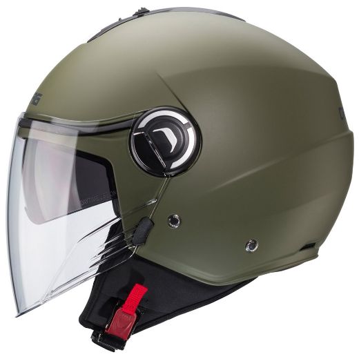 Jet Κράνη μηχανής CABERG RIVIERA V4X Ανοιχτό Open Face κράνος 29 MATT MILITARY GREEN