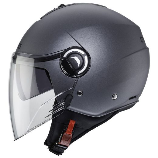 Jet Κράνη μηχανής CABERG RIVIERA V4X Ανοιχτό Open Face κράνος 91 MATT GUN METAL