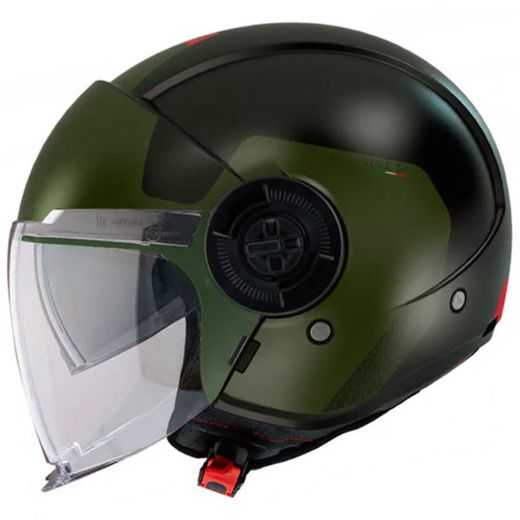 Jet Κράνη μηχανής MT VIALE SV S Ανοιχτό Open Face κράνος BETA A6 MATT GREEN