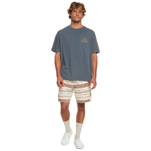 Ανδρική Μπλούζα QUIKSILVER NATURAL VIBE Μπλε