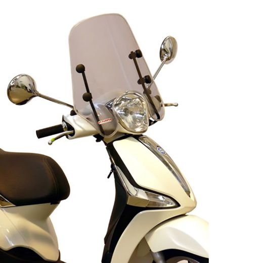 Ζελατίνες FABBRI PIAGGIO LIBERTY IGET 50-125-150 ABS 2015-2022 ζελατίνα ανεμοθώρακας 3183 LD ελαφρώς φιμέ