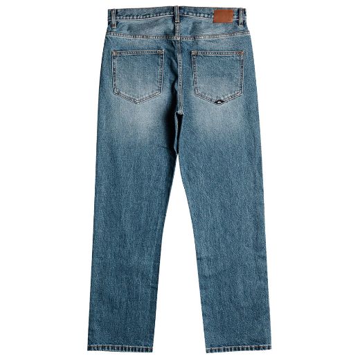 Αντρικά τζιν παντελόνια QUIKSILVER AQUA CULT AGED denim παντελόνι μπλε