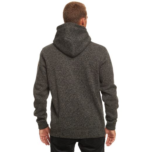 Αντρικές Ζακέτες QUIKSILVER KELLER Ζακέτα με κουκούλα DARK GREY HEATHER γκρι
