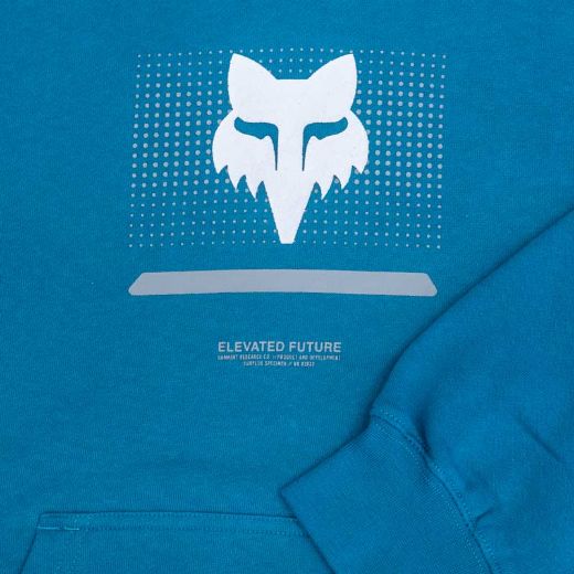 Παιδικά φούτερ FOX YOUTH OPTICAL FLEECE παιδικό φούτερ με κουκούλα M BLU μπλε