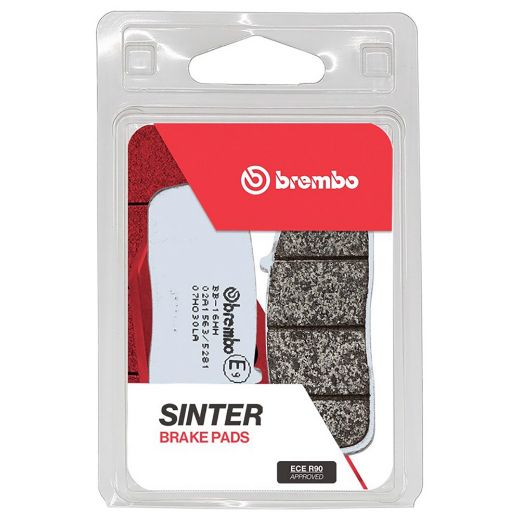 BREMBO Τακάκια Φρένων HONDA KAWASAKI SUZUKI TRIUMPH μπροστινά 07HO30LA συνθετικά white άσπρο