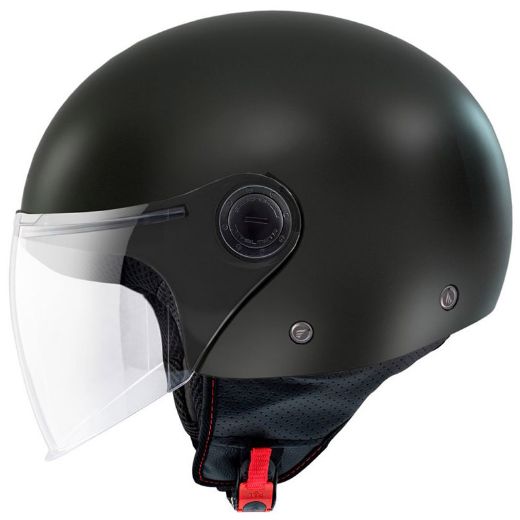 Jet Κράνη μηχανής MT STREET S Ανοιχτό Open Face κράνος 22.06 A1 MATT BLACK