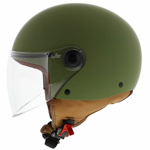 Jet Κράνη μηχανής MT STREET S Ανοιχτό Open Face κράνος 22.06 A6 MATT GREEN