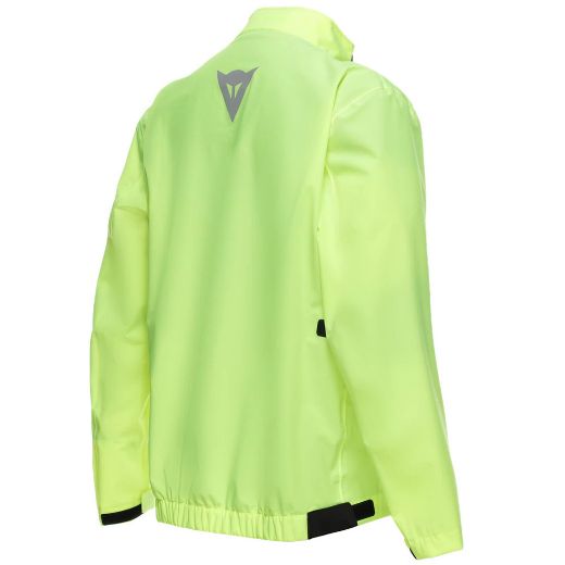 αδιάβροχα μπουφάν μηχανής DAINESE ULTRALIGHT πάνω αδιάβροχο τζάκετ φλούο κίτρινο