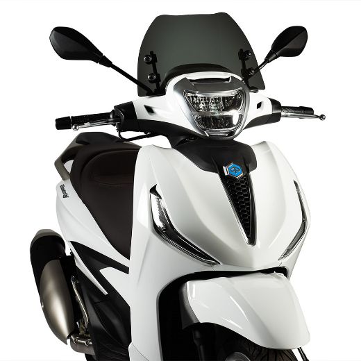 MALOSSI SPORT WINDSCREEN PIAGGIO BEVERLY HPE 300/400 DARK SMOKE