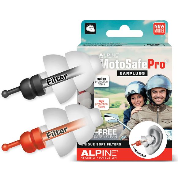 Ωτοασπίδες οδήγησης μηχανής Alpine Ear Plugs Motosafe® Pro Χανιά