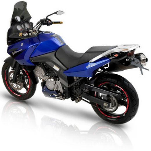 Ανεμοθώρακας - ζελατίνα μηχανής Barracuda Aerotourer Suzuki V-Strom DL-650 2004 - 2011 dark fume