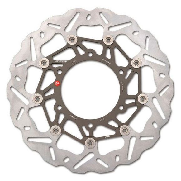 BRAKING 51900009083 BRAKE DISC FRONT LEFT FOR TRIUMPH TIGER 1050 2006-2010, SPEED TRIPLE 1050 2005-2014