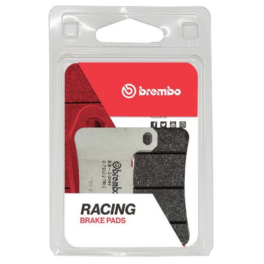 BREMBO Τακάκια Φρένων SUZUKI KAWASAKI μπροστινά τακάκια 07SU27RC ασημί κεραμικά