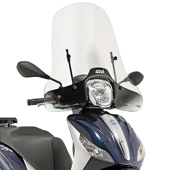 GIVI 5612A CLEAR Ζελατίνα Φαίρινγκ για PIAGGIO MEDLEY 125 150 2016-2019