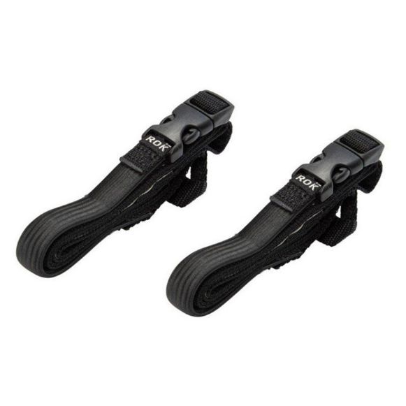 Rokstraps Stretch Strap set ρυθμιζόμενοι ελαστικοί ιμάντες σετ 31-106cm black