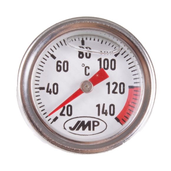 JMP 3620293 SILVER OIL TEMP GAUGE/CAP FOR HONDA Honda CBR 500F/CX 500/GL 500 Silverwing/VT 500/CBX 550F/CBR 600F/XLV 600 Transal