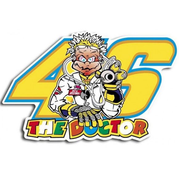 MD ROSSI 46 THE DOCTOR ΣΕΤ ΑΥΤΟΚΟΛΛΗΤΑ SMALL