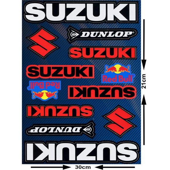 STICKER SHEET MD ΣΕΤ ΑΥΤΟΚΟΛΛΗΤΑ SUZUKI MULTI