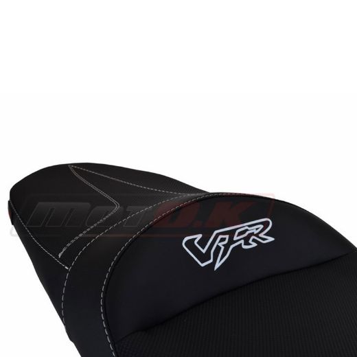 MOTO.K ανατομική σέλα Honda VFR-1200 (2010 - 2018) με τομή κόκκυγα / προστάτη μαύρη