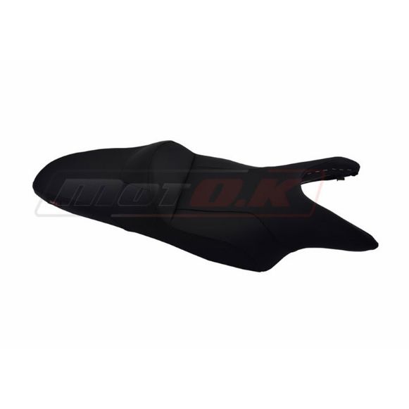 MOTO.K BLACK/GREY COMFORT SEAT + EMBROIDERY LOGO + PROSTATE SPACE FOR HONDA VFR 800