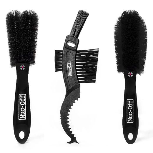Muc-Off 5x Premium Brush Kit σετ βουρτσών καθαρισμού Soft Washing, Detailing, Wheel & Component, Two Prong & Claw