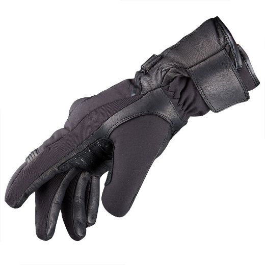 Motorcycle waterproof winter gloves Nordcode Voras black Chania