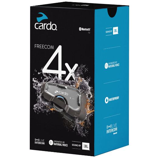 CARDO FREECOM 4X DUO ΕΝΔΟΕΠΙΚΟΙΝΩΝΙΑ ΚΡΑΝΟΥΣ ενδοεπικοινωνια μηχανης