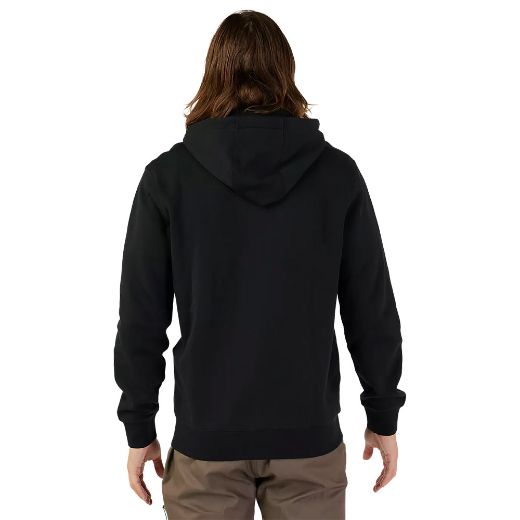 fox absolute fleeceΖακέτα φούτερ με κουκούλα μαύρο black