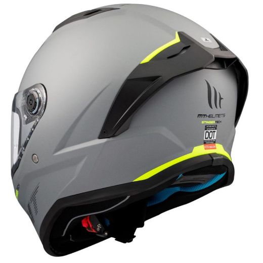MT Stinger 2 full-face helmets A12 grey glossy chania