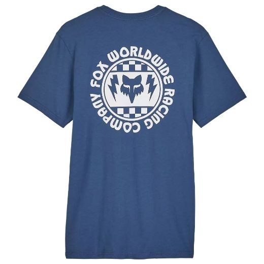 Ανδρικές κοντομάνικες μπλούζες Fox Next Level Premium ανδρική μπλούζα indigo μπλε
