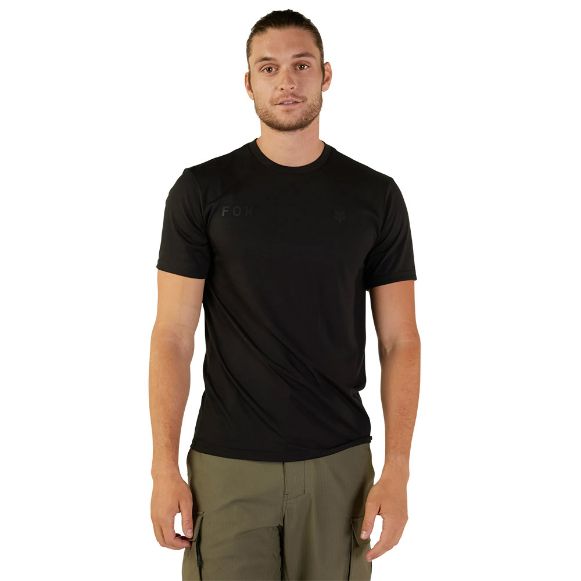 Fox Wordmark Tech κοντομάνικες μπλούζες black