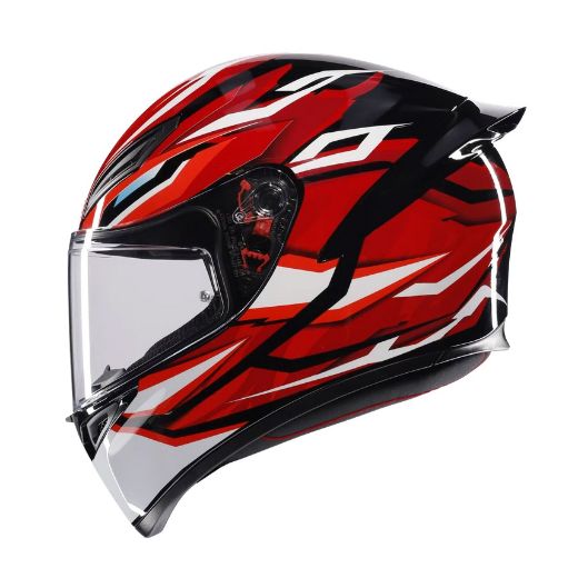 AGV K1 S full-face helmet lion black/red/white Chana