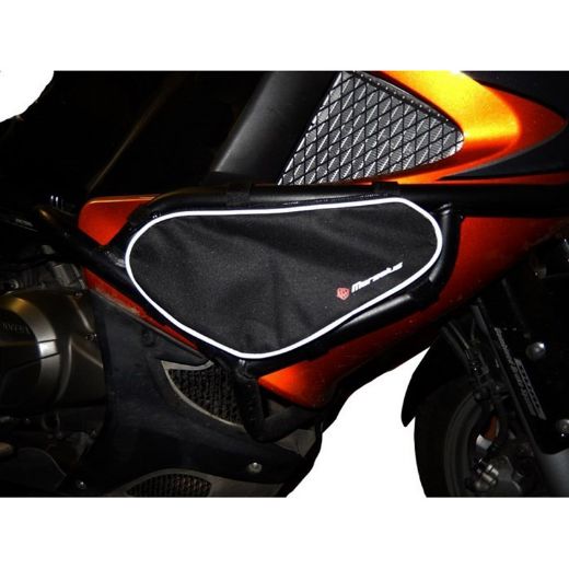 MARSELUS Τσαντάκια για κάγκελα HONDA VARADERO XLV-1000 2007-2011 0008-11 κάγκελα GIVI KAPPA μαύρα