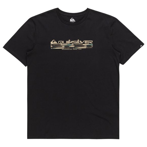 Quiksilver Omni Fill κοντομάνικες μπλούζες μαύρο