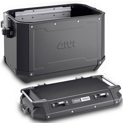 GIVI TREKKER OUTBACK 48 BLACK LINE ARISTERI PLAINI VALITSA MIXANIS GIVI OBKN48BL